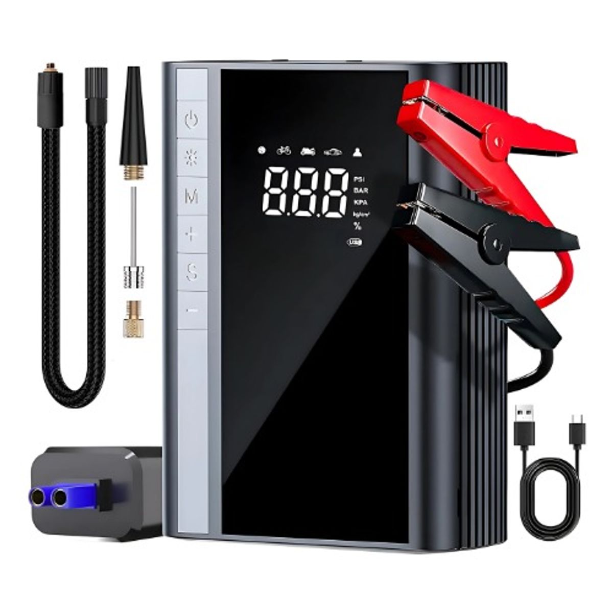 OEM - Arrancador de Baterías Portátil 1500A con Inflador Carsun