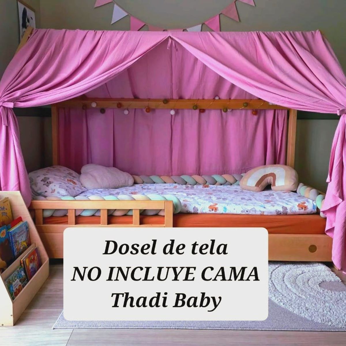 NO INCLUYE CAMA Dosel Casa montessori, marca GENERICO - Foto Principal