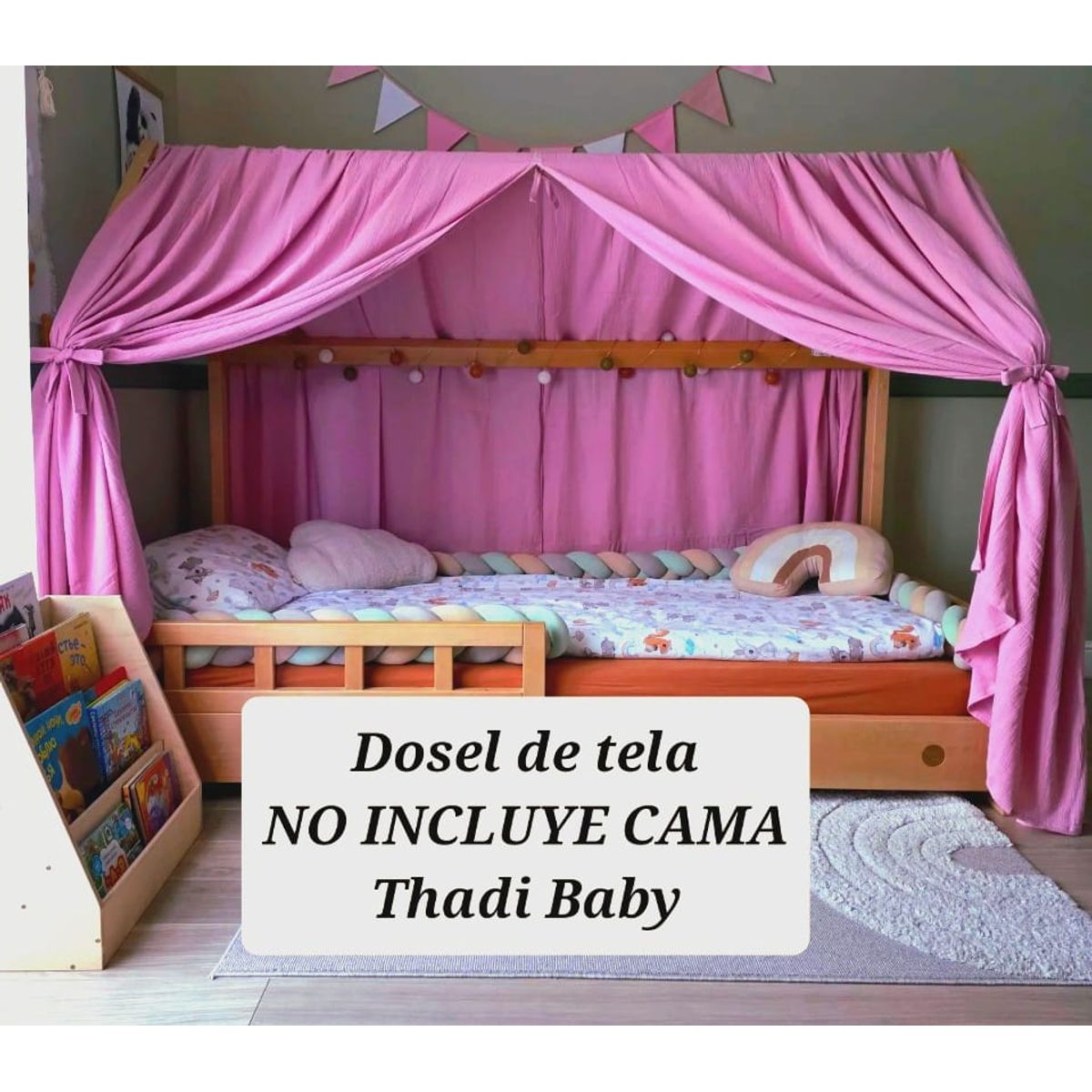 NO INCLUYE CAMA Dosel Casa montessori, marca GENERICO - Foto Principal