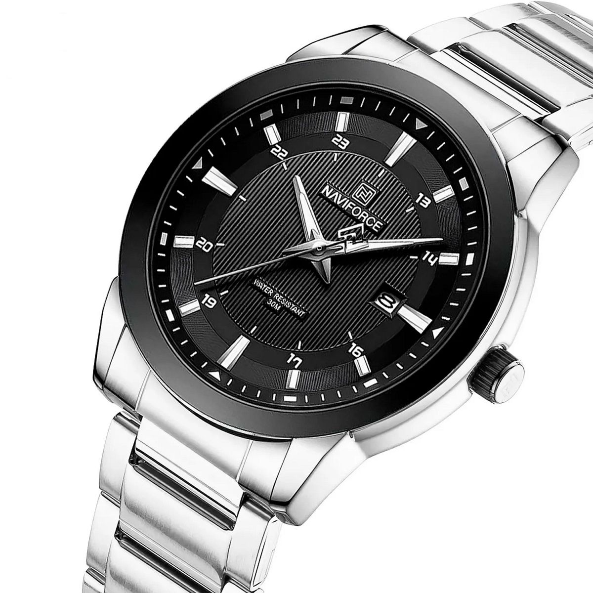 NAVIFORCE - Reloj Pulsera Para Hombre Naviforce NF8029 Acero Inoxidable