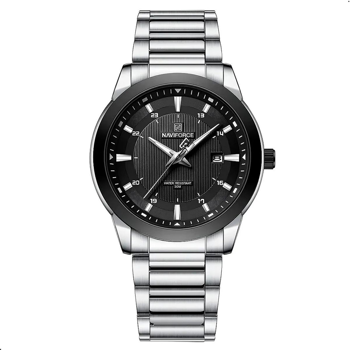 NAVIFORCE - Reloj Pulsera Para Hombre Naviforce NF8029 Acero Inoxidable