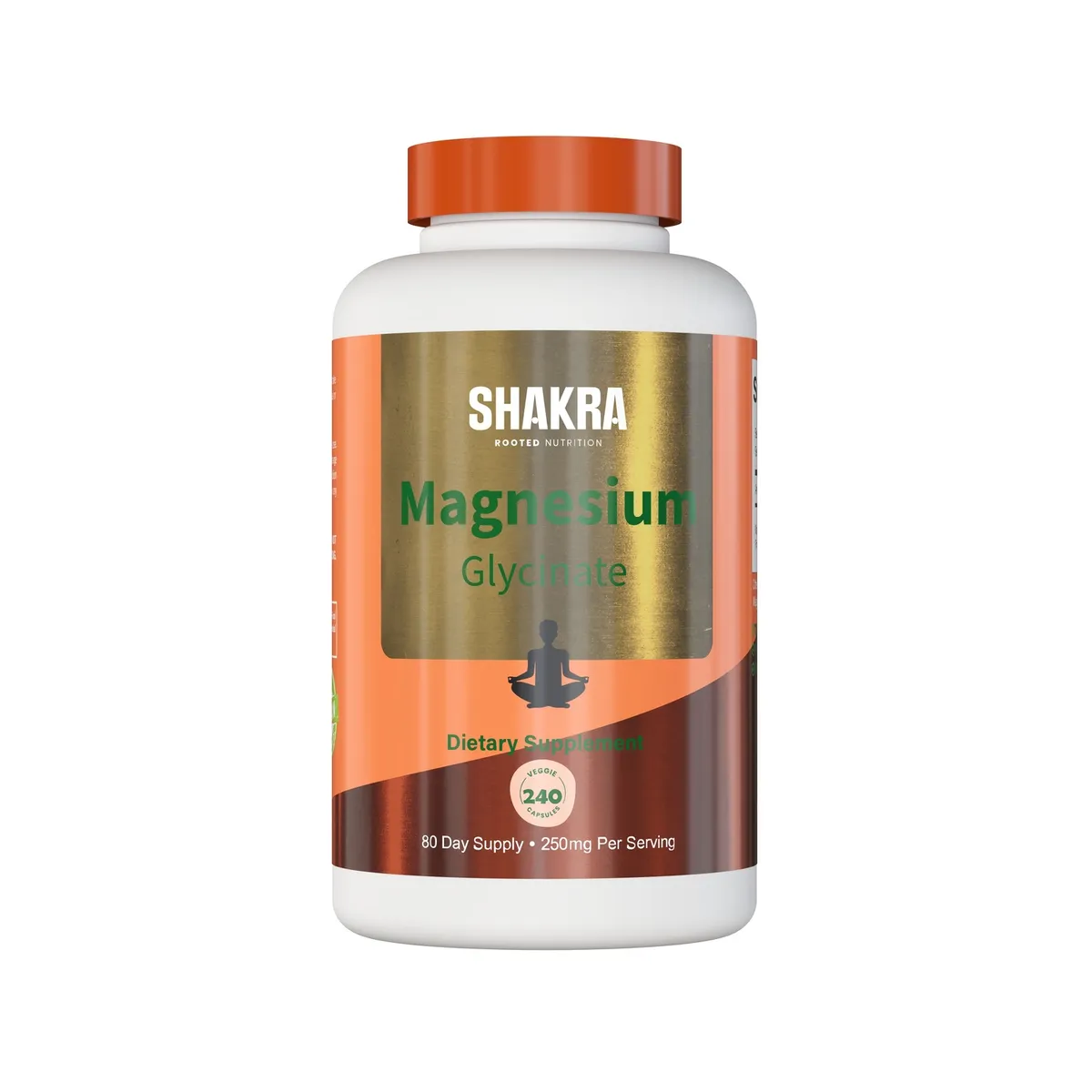 SHAKRA - Shakra Magnesio Glicinato Magnesium Glycinate 240 Capsulas