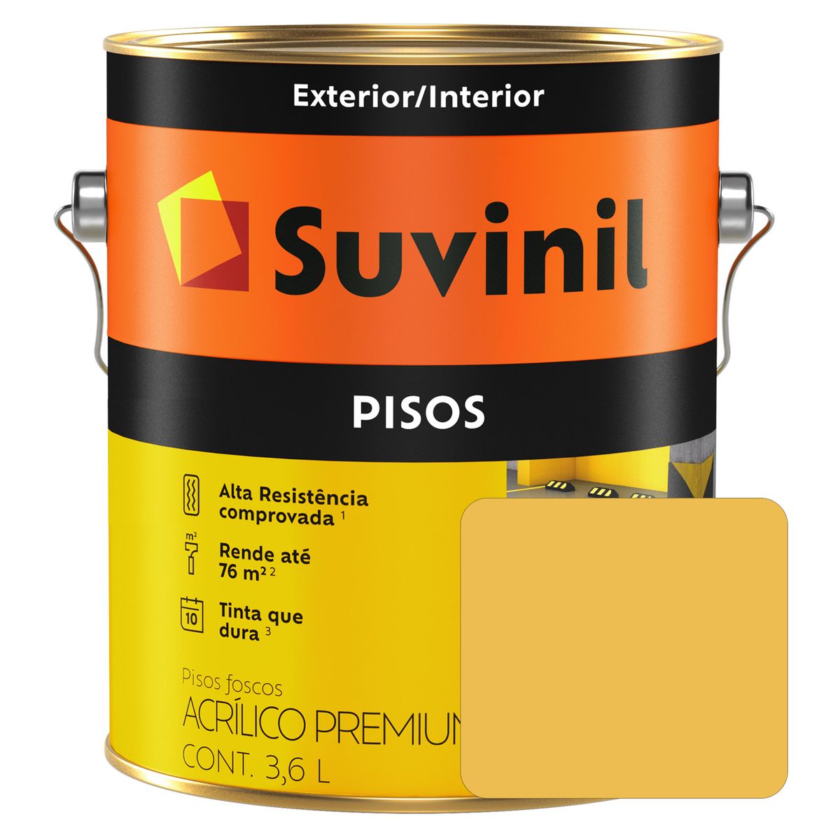 SUVINIL - SUVINIL PISO AMARILLO X 36LT