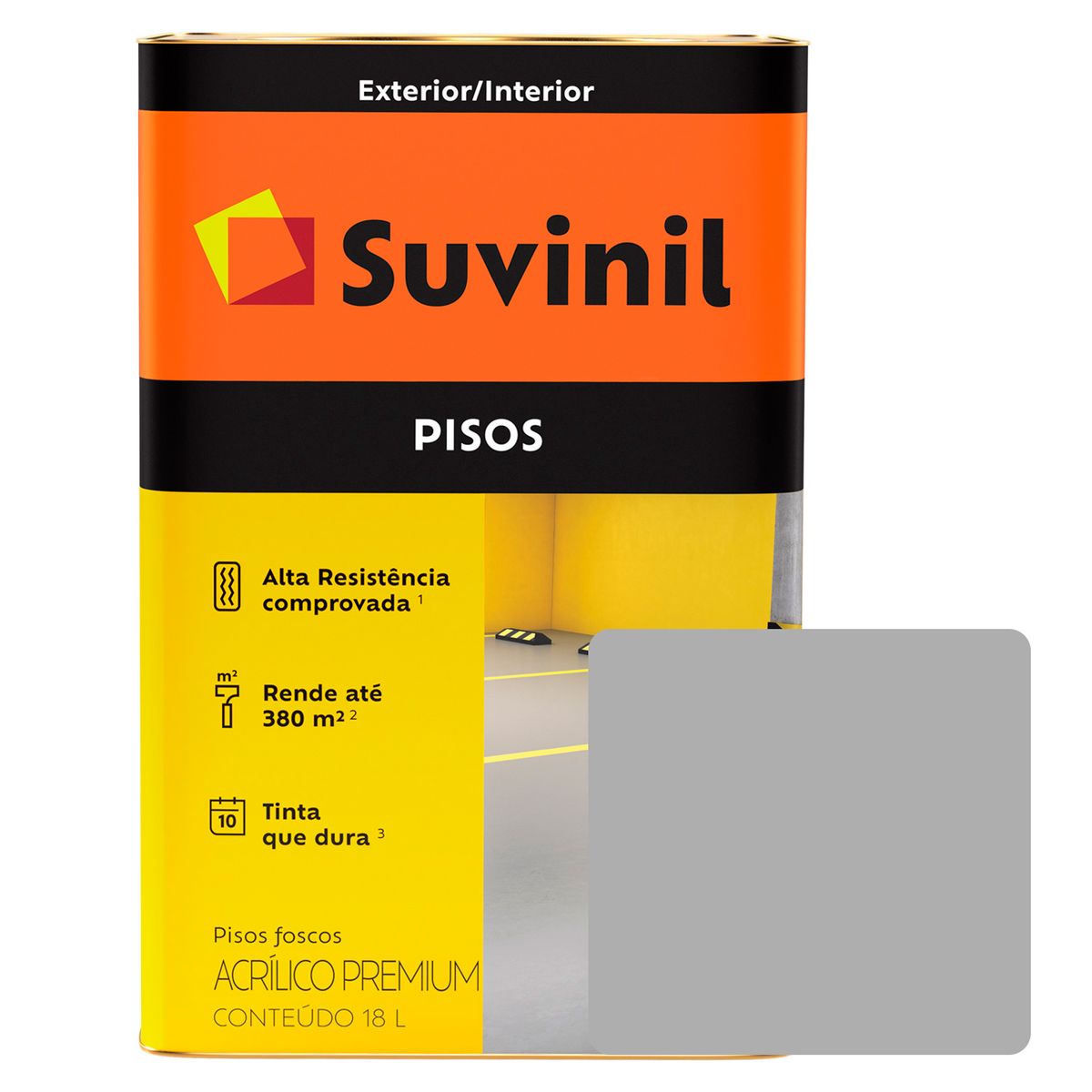SUVINIL - SUVINIL PISO GRIS X 18LT