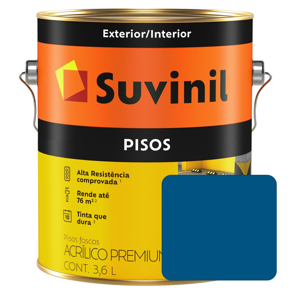 SUVINIL - SUVINIL PISO AZUL X 36LT
