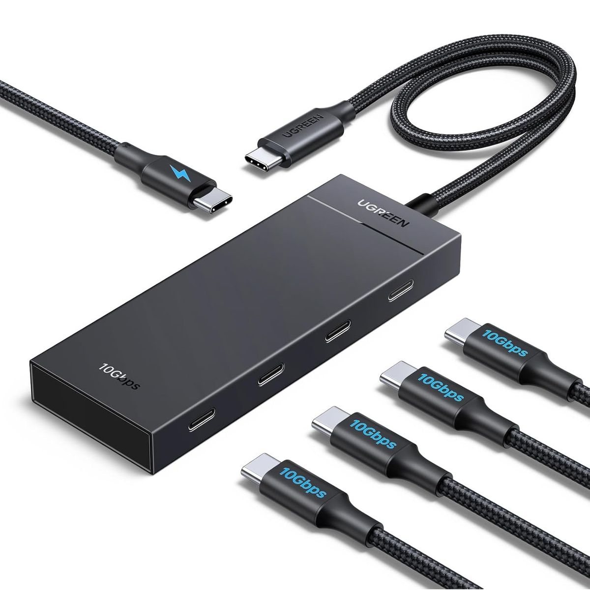 UGREEN - Hub USB-C 3.2, 5 en 1 con Puertos USB-C PD 100W UGREEN CM806 - 55334