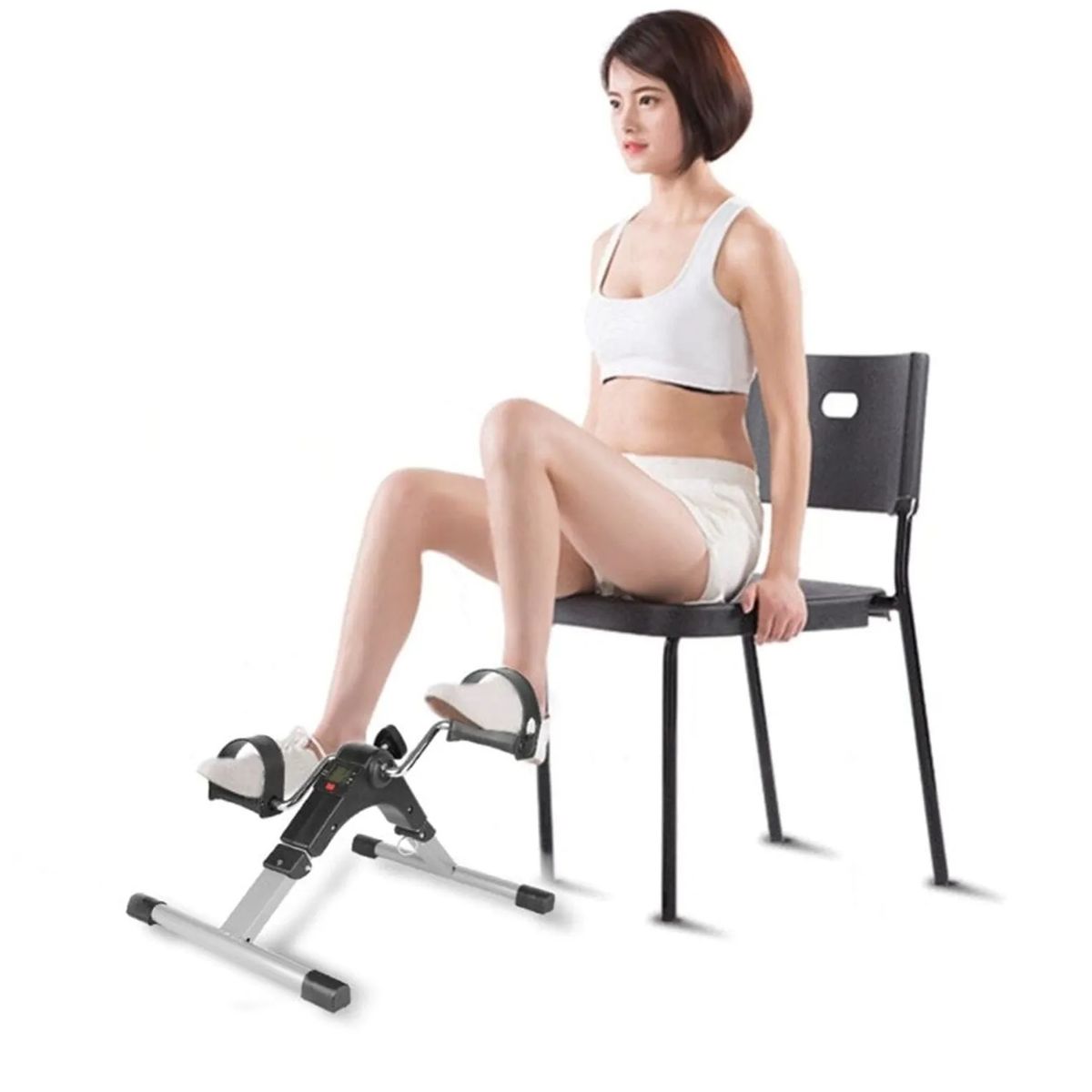 GENERICO - Pedalera Ejercitador Digital Terapia Piernas y Brazos