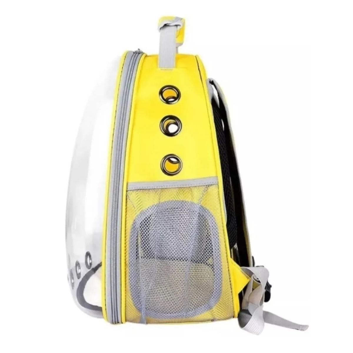 GENERICO - MOCHILA TRANSPORTADORA DE MASCOTAS AMARILLO