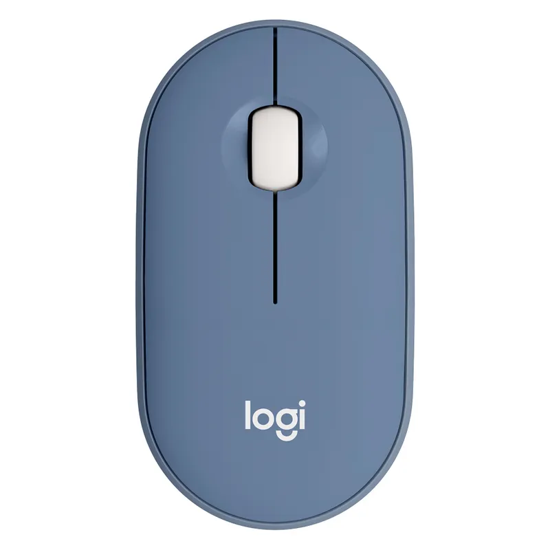 LOGITECH - Logitech Pebble M350 Wireless Mouse Bluetooth - Arándanos