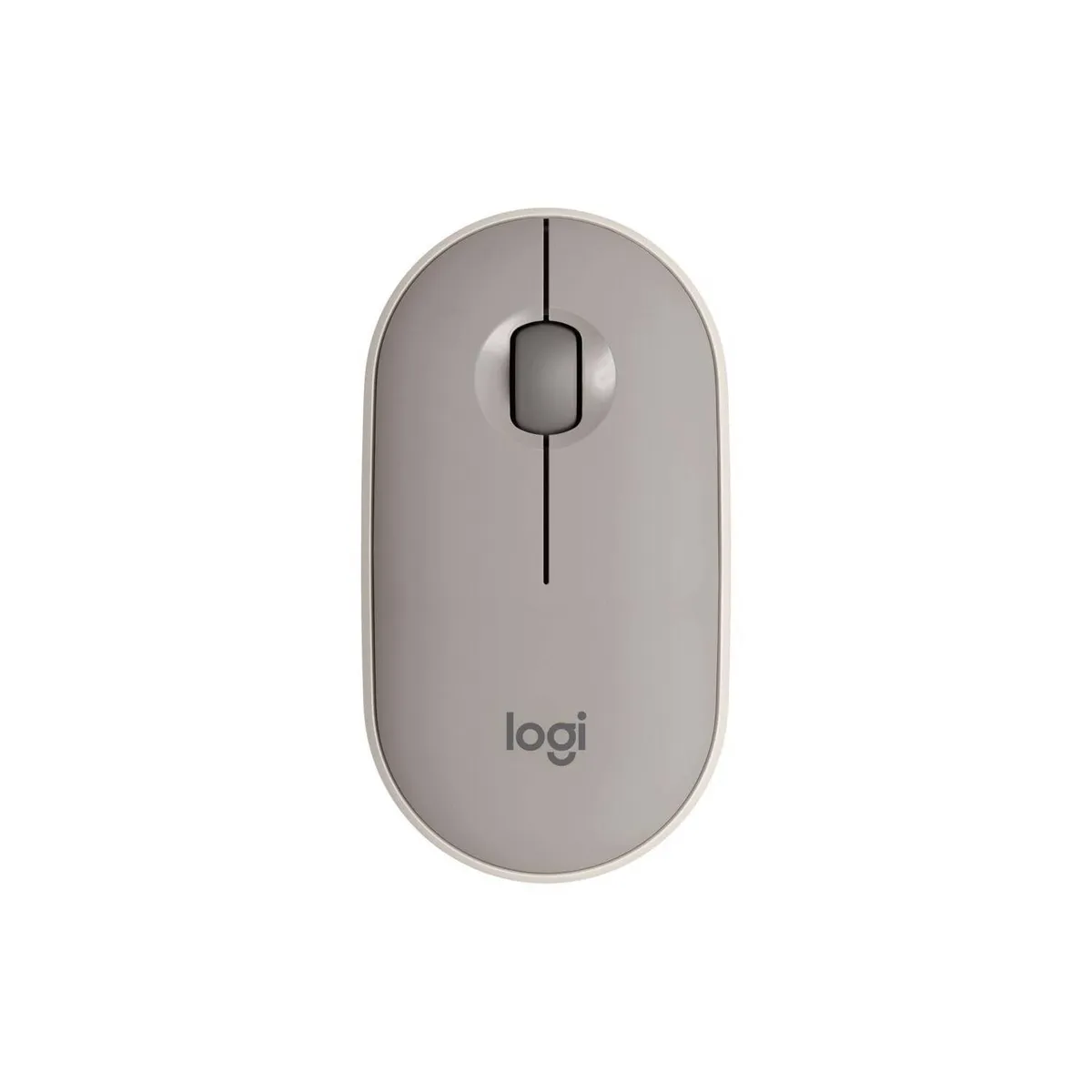 LOGITECH - Logitech Pebble M350 Wireless Mouse Bluetooth - Gris