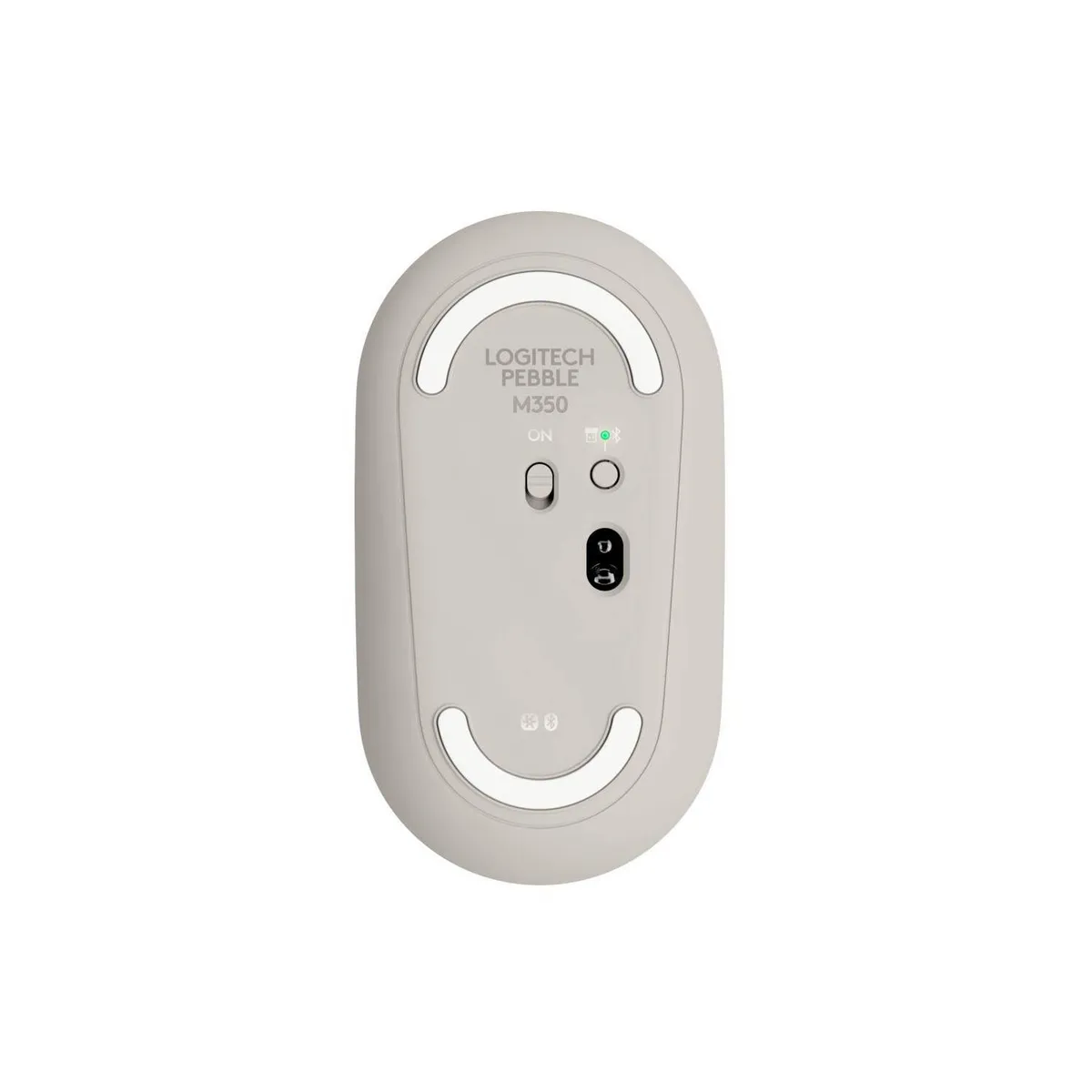 LOGITECH - Logitech Pebble M350 Wireless Mouse Bluetooth - Gris