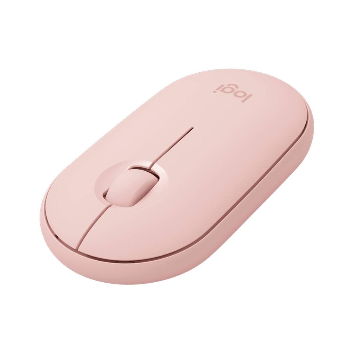 LOGITECH - Logitech Pebble M350 Wireless Mouse Bluetooth - Rosa