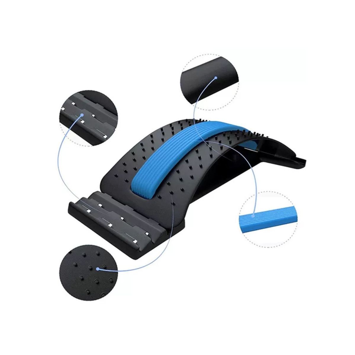 OEM - Pack De Soporte Lumbar + Maquina De Piernas Digital