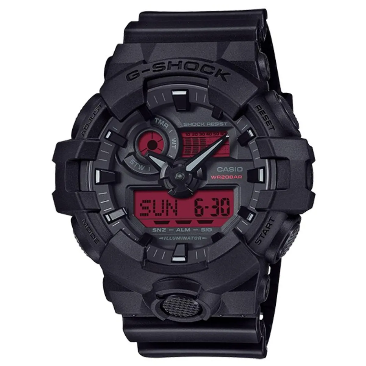 G-SHOCK - Reloj G-Shock Unisex GA-700BBR-1ADR