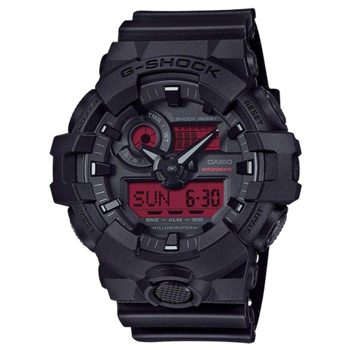 G-SHOCK - Reloj G-Shock Unisex GA-700BBR-1ADR