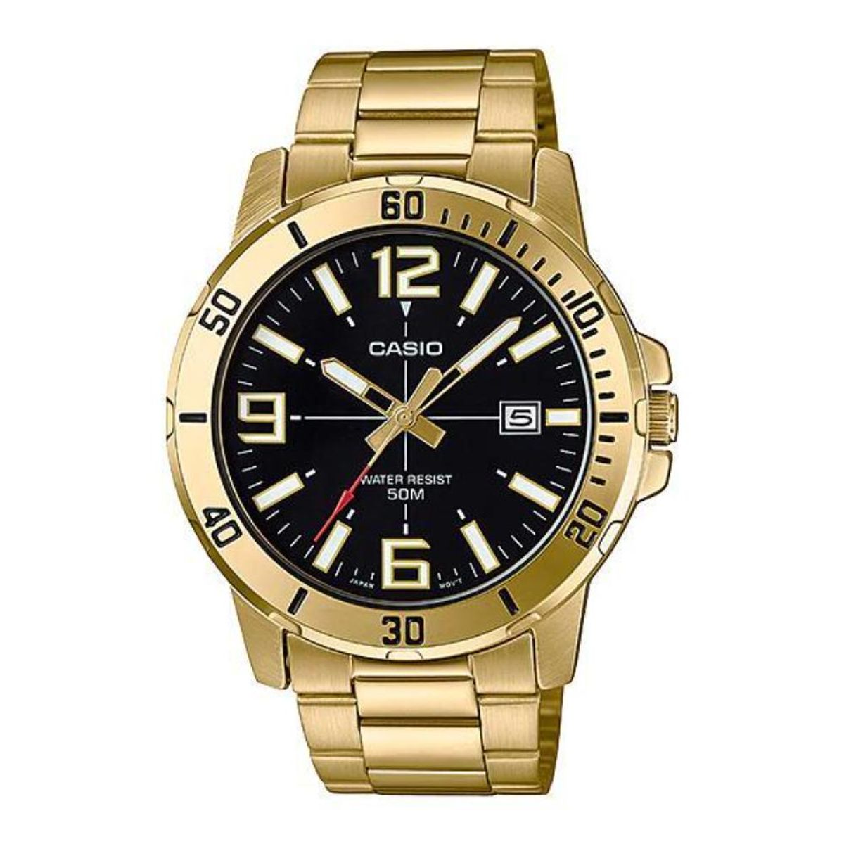 CASIO - Reloj Casio Para Hombre MTP-VD01G-1B