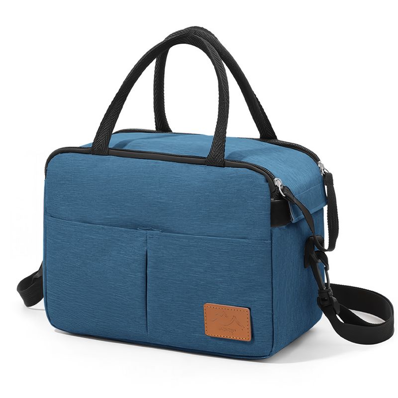 KELLER - Lonchera Térmica Impermeable con Correa Azul B76