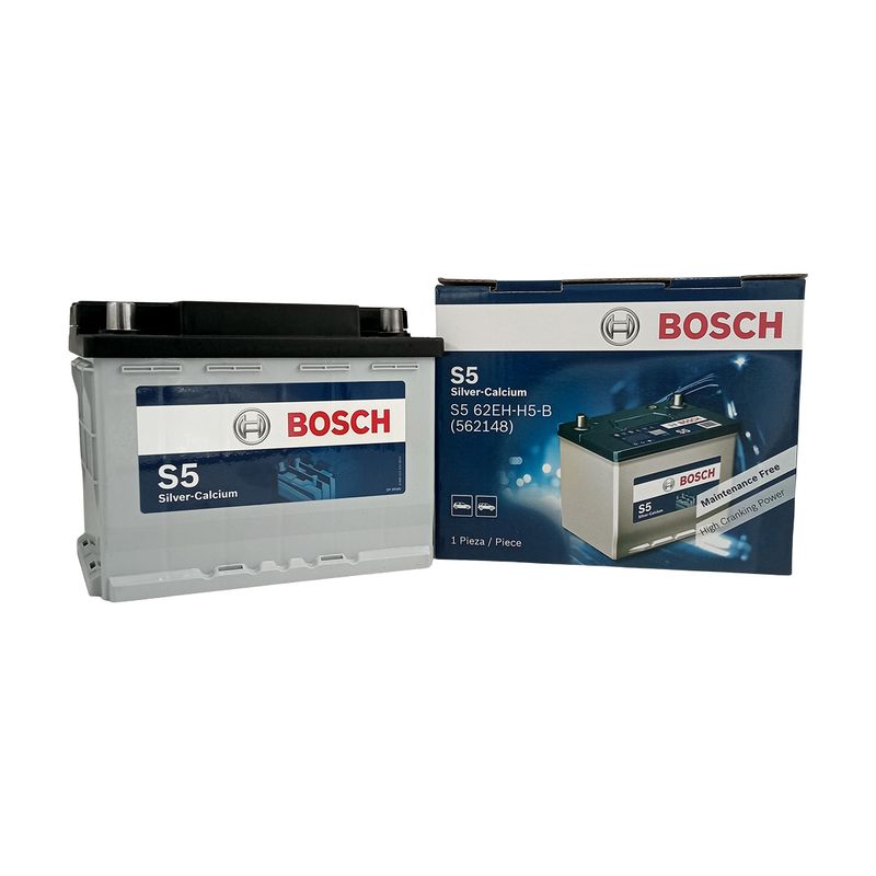 BOSCH - Batería Auto Bosch S5 62EH 13 Placas 62Ah/480A