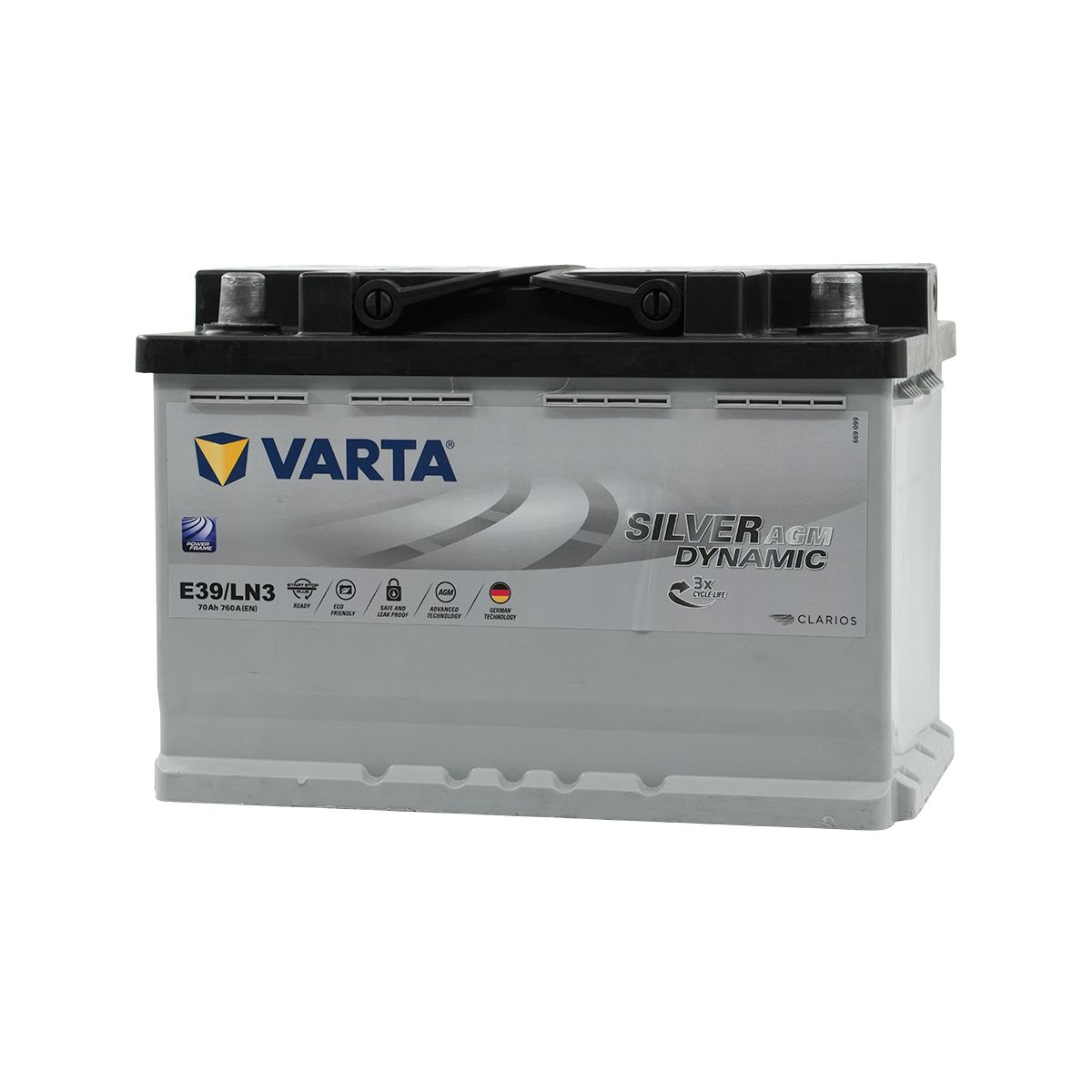 CAPSA - Batería Auto Varta AGM LN3 E39LN3 15 Placas 70Ah/760A