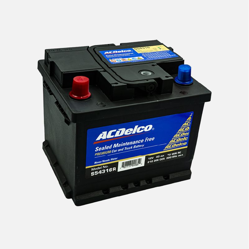 ACDELCO - Batería Auto ACDELCO S54316R PARA CHEVROLET GROOVE 11 Placas 420A/42AH