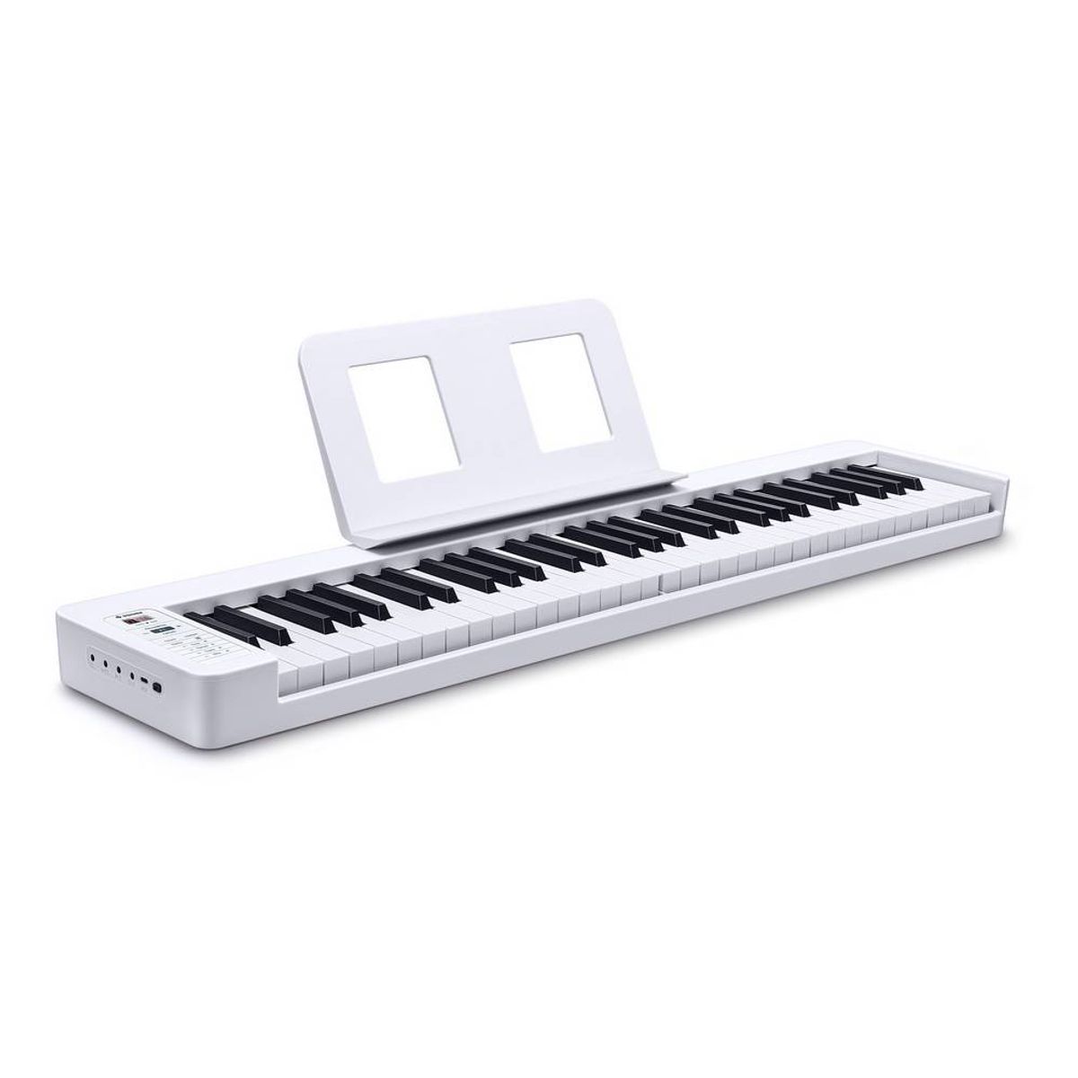 DONNER - Piano Digital Plegable 61 Teclas color Blanco