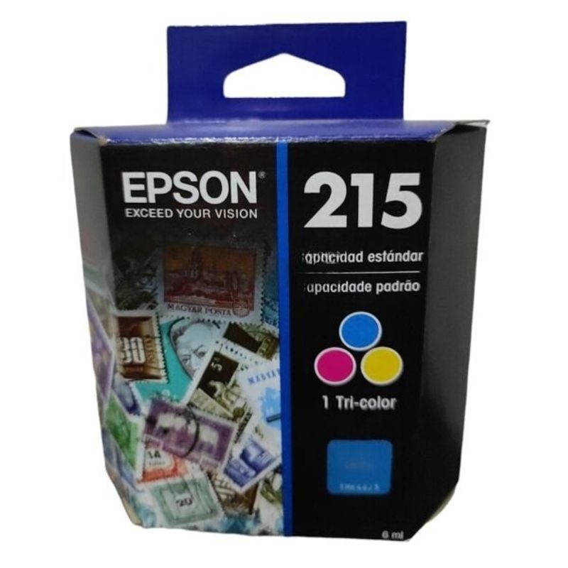 EPSON - Cartucho Epson liquida T215120-AL TRICOLOR workforce wf-100
