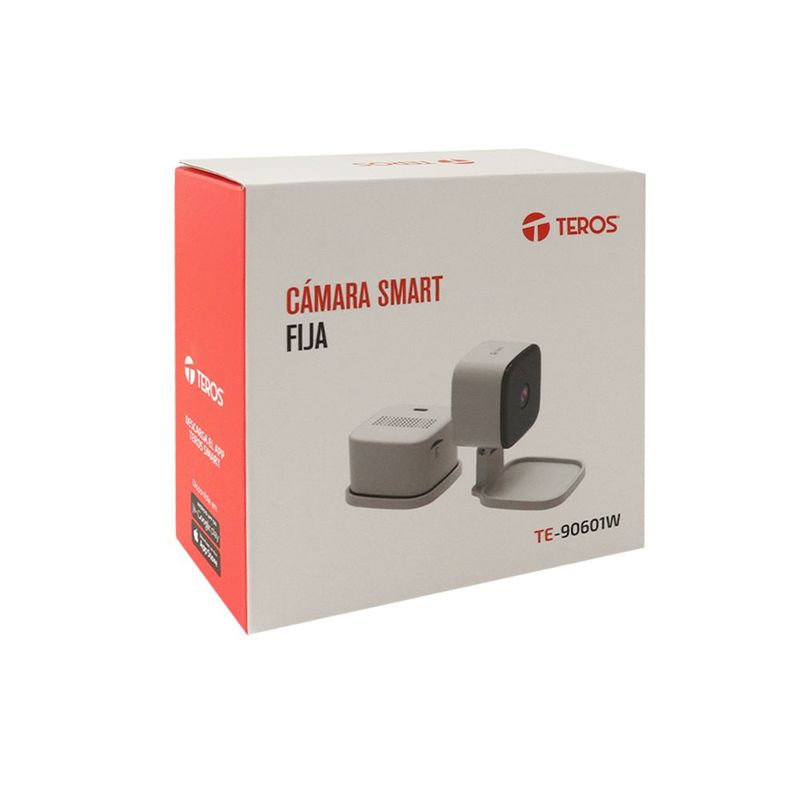 TEROS - CÁMARA SMART FIJA TEROS TE-90601W RESOLUCION 3MP WI-FI COLOR BLANCO