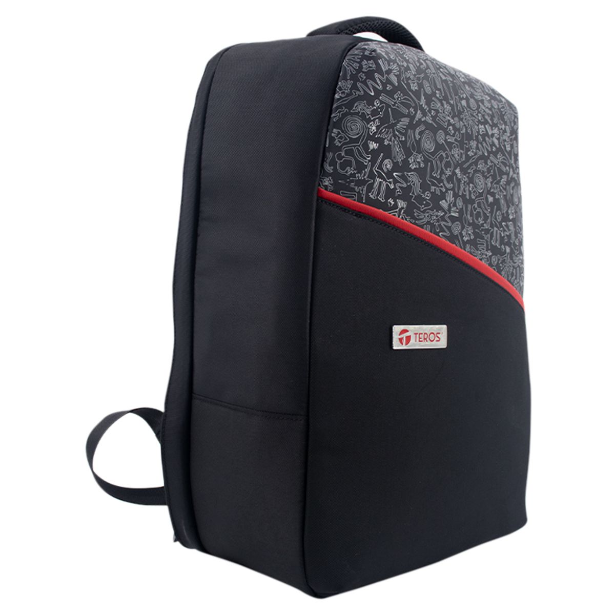 TEROS GAMING - Mochila para Laptops Teros Work Peruvian hasta de 16 Pulgadas  Negro