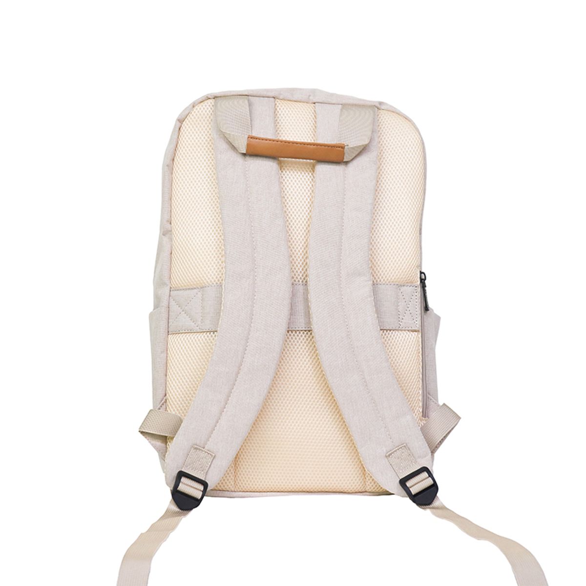 TEROS GAMING - Mochila para Laptops City II Teros Beige hasta de 16 Pulgadas  Gris