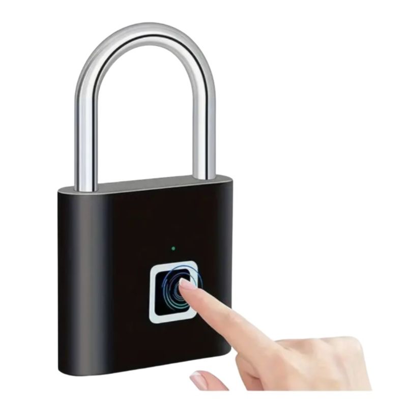 GENERICO - Candado Huella Tactil Digital Biometrica Sin Llave