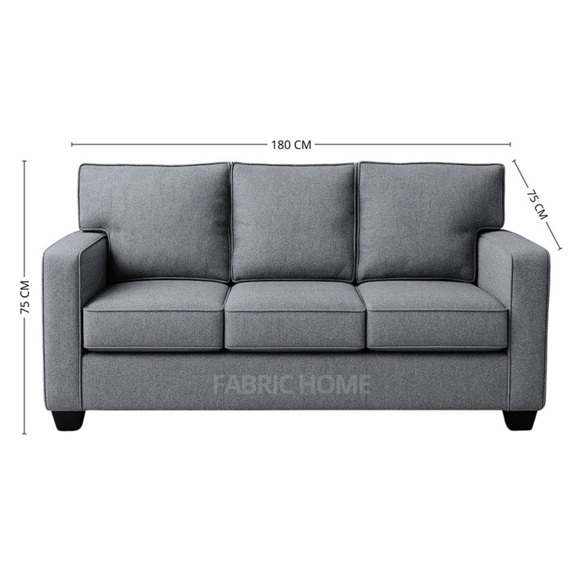 GENERICO - Sofá 3 Cuerpos Reims