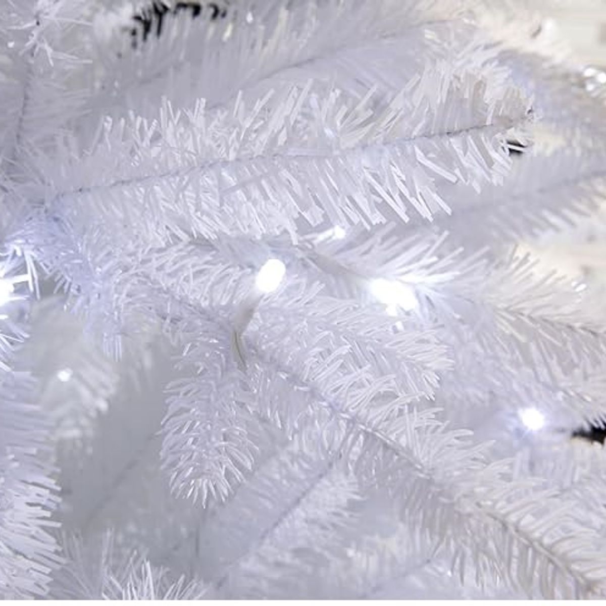 GENERICO - Árbol de navidad blanco coposo