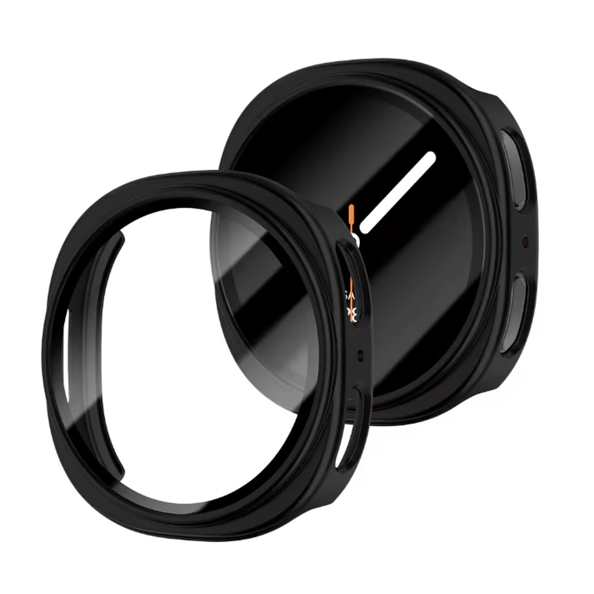 GENERICO - Bumper Case para Samsung Galaxy Watch 8 40mm Negro
