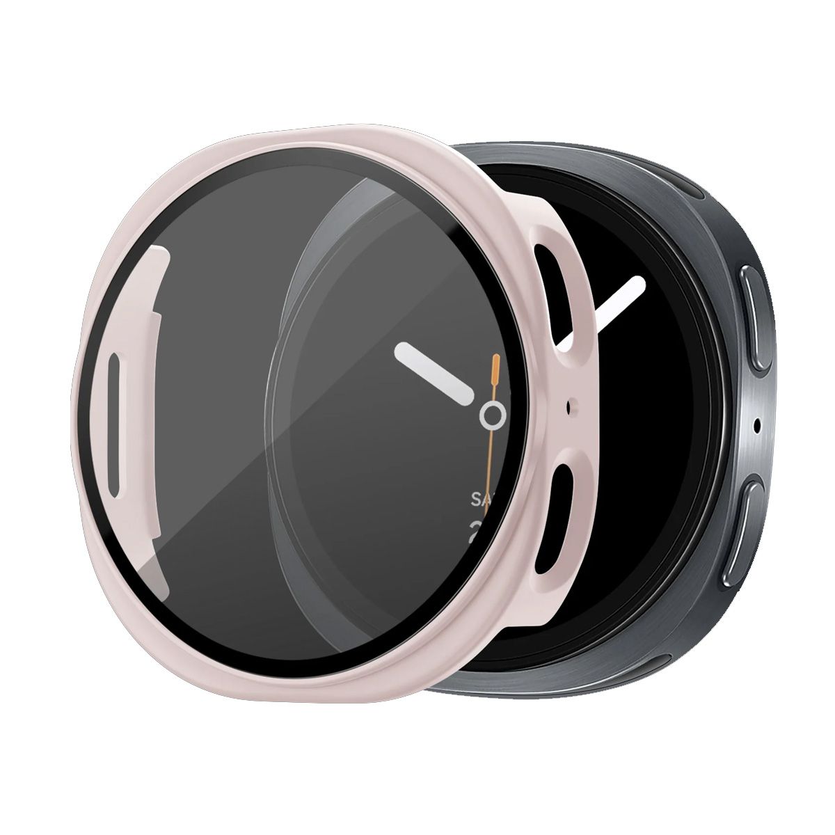 GENERICO - Bumper Case para Samsung Galaxy Watch 8 40mm Rosa