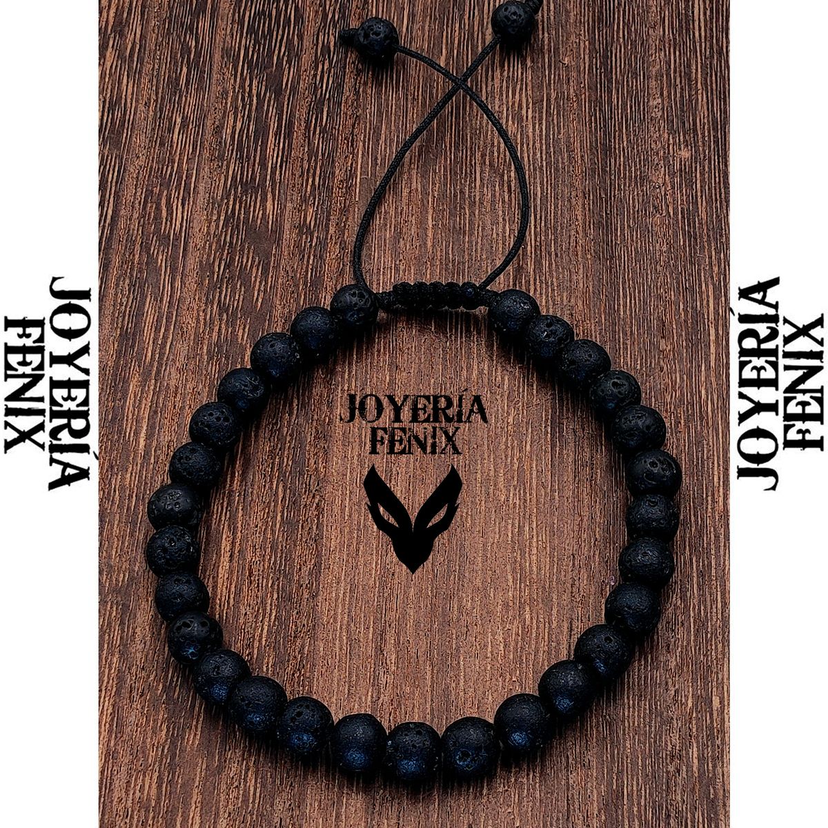 JOYERIA FENIX - Pulsera Piedras Naturales Ajustable 6mm - Joyería Fénix