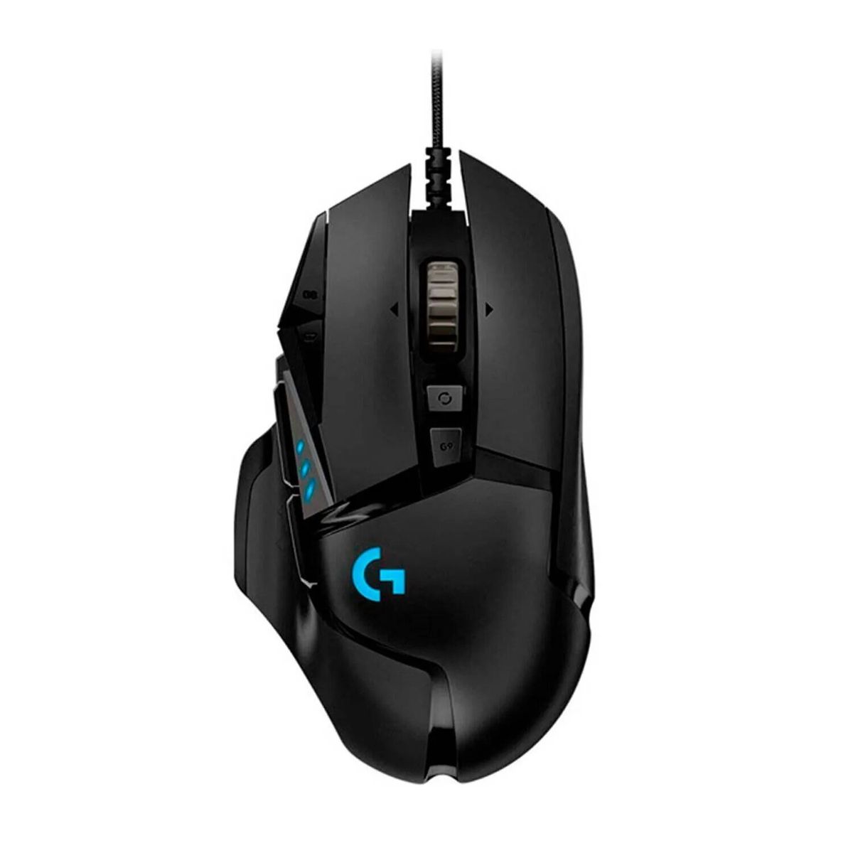 LOGITECH - MOUSE LOGITECH G502 HERO 16000 DPI RGB BLACK