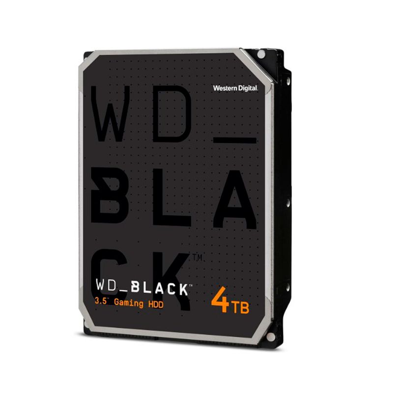 WESTERN DIGITAL - DISCO DURO INTERNO WESTERN DIGITAL 4 TB 7200 RPM NEGRO PN WD4006FZBX