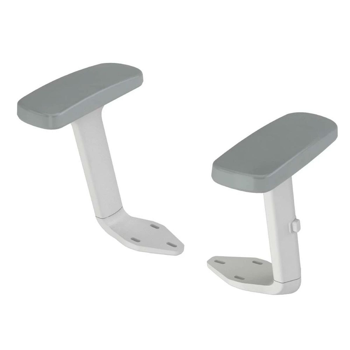 OFIDEAS - Pack De Brazos De Silla Giratoria Par Gris-Blanco Ofideas