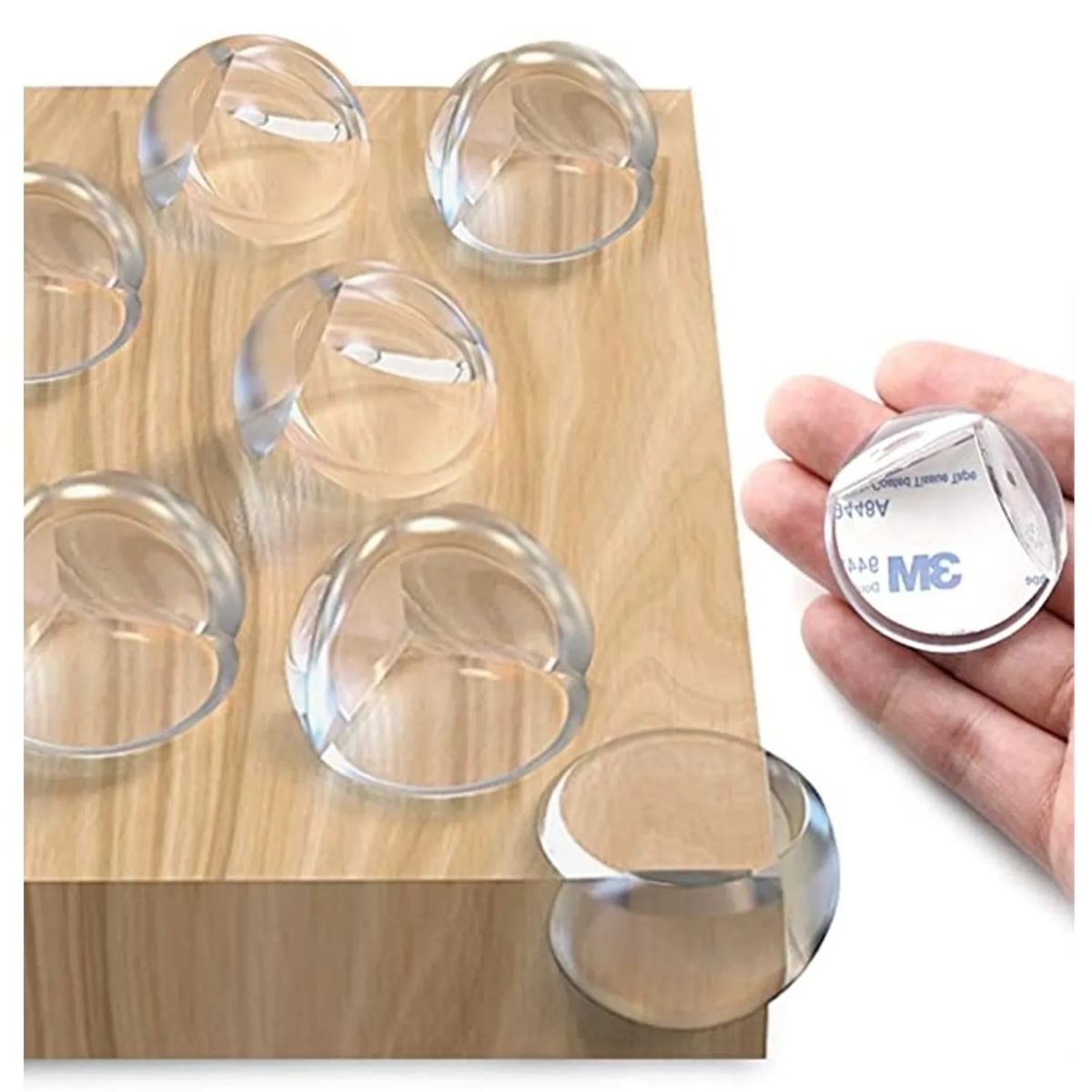 GENERICO - Protector de Esquina Muebles de Seguridad Transparente X4 Unidades