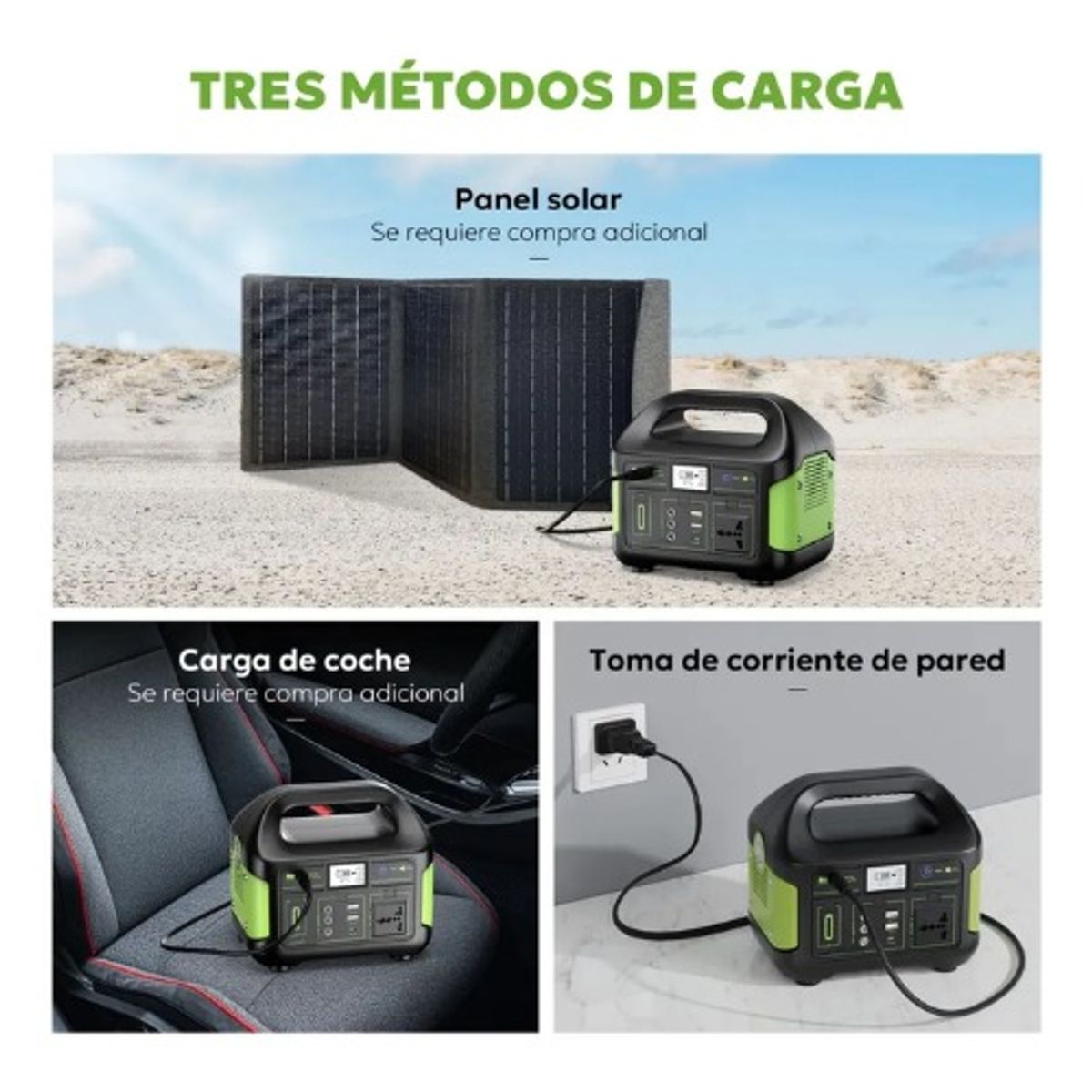 OEM - Estación Eléctrica Portátil 2048wh Batería Lifepo4 Camping