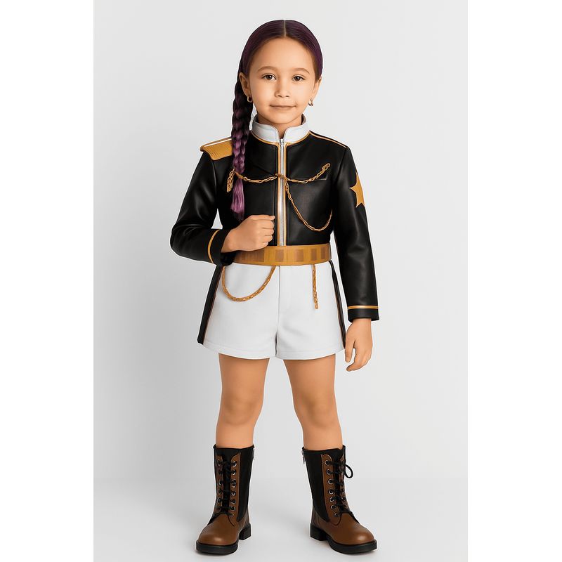 GENERICO - DISFRAZ GUERRERA K POP RUMI CONCIERTO PARA NIÑAS