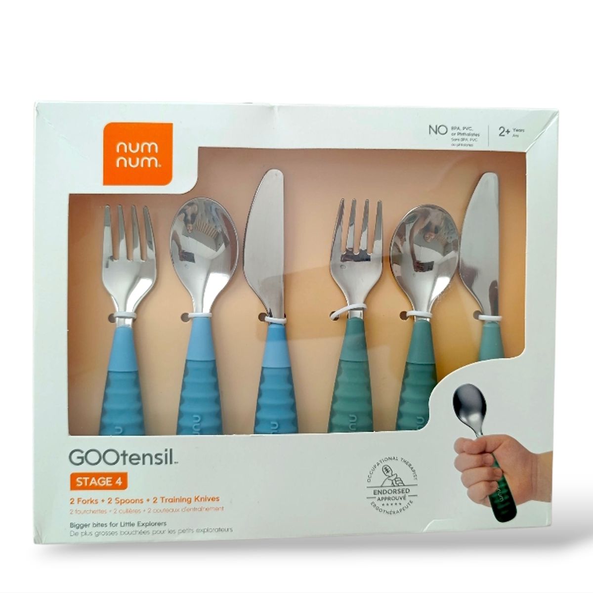 GENERICO - Cubiertos utensilios marca Num Num - Gootensils