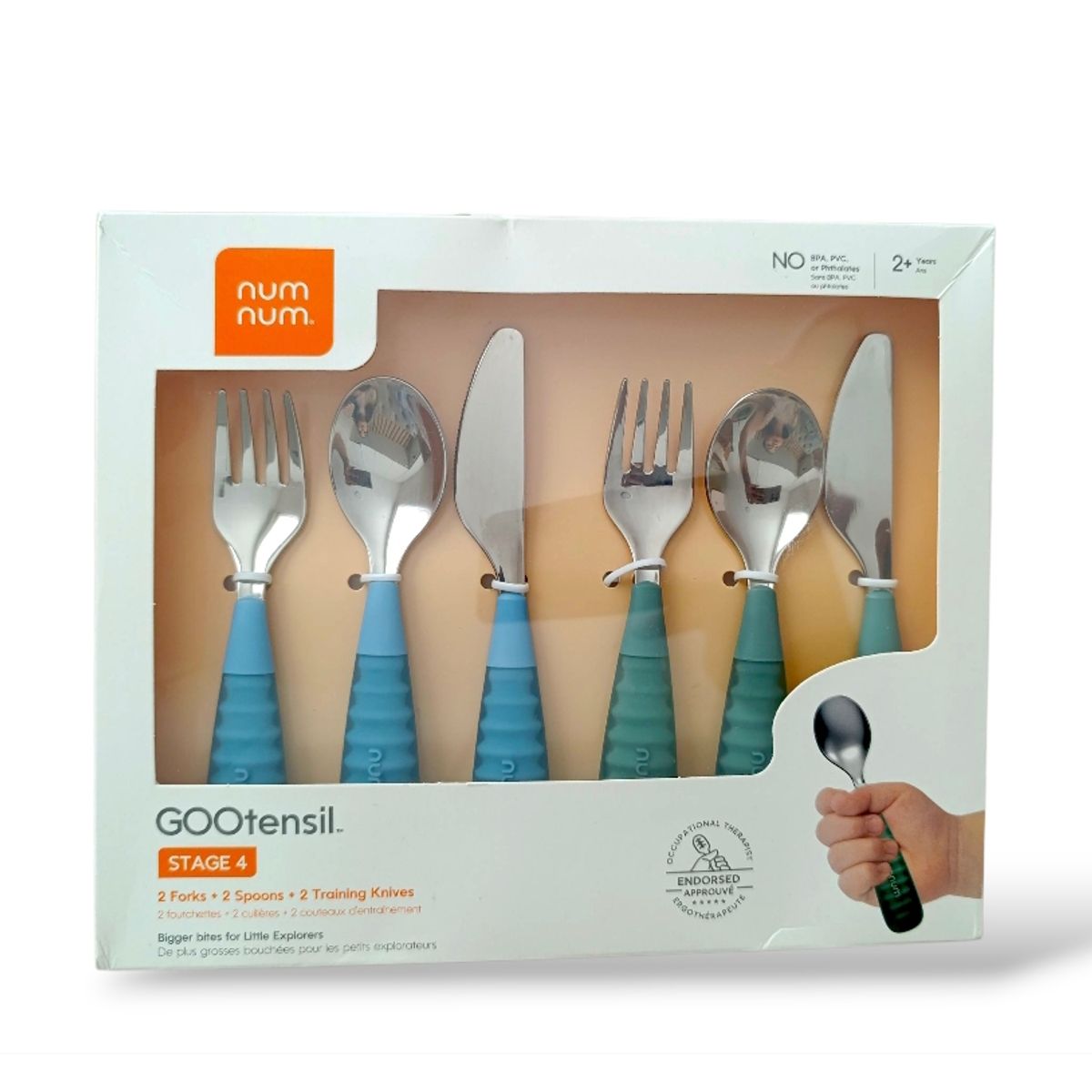 GENERICO - Cubiertos utensilios marca Num Num - Gootensils