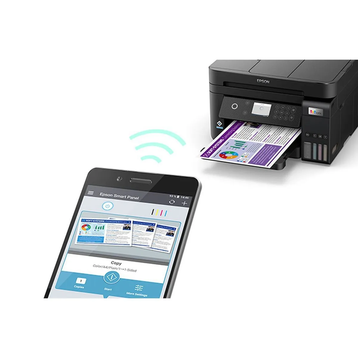 EPSON - IMPRESORA MF EPSON EcoTank L6270 ADF DUPLEX  WIFI