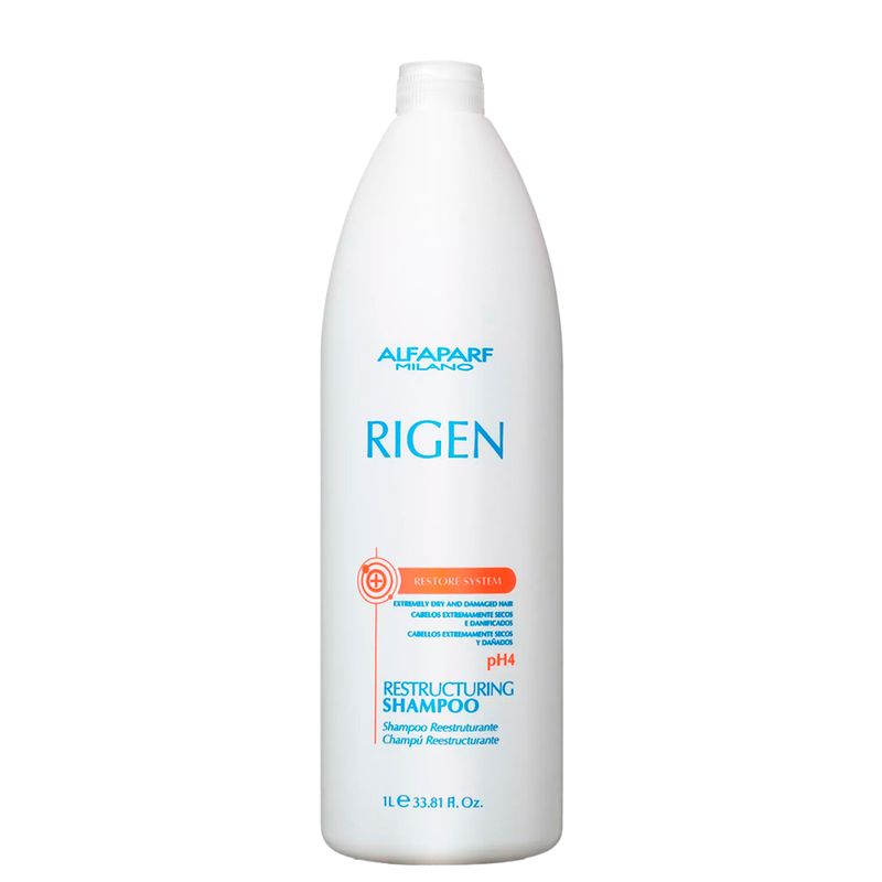 ALFAPARF MILANO - Alfaparf Shampoo Rigen Restructurador Ph4 1L