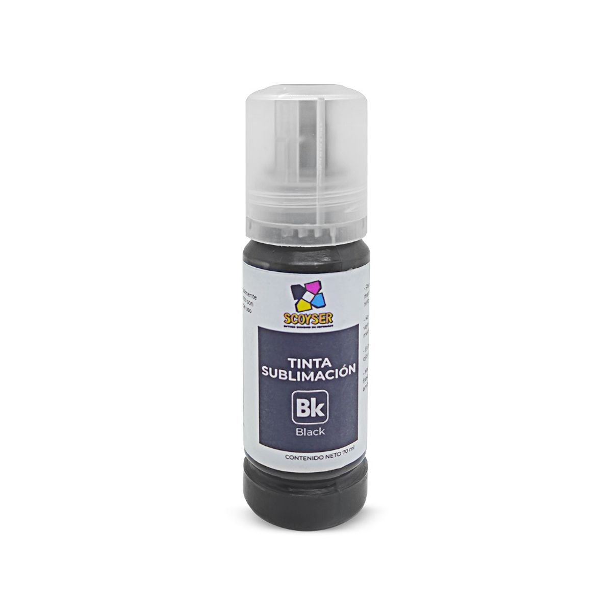 SCOYSER - Tinta SCOYSER Sublimacion 70ML Black