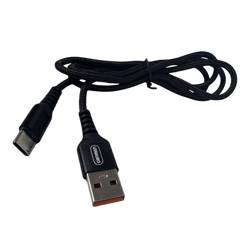 GENERICO - Cable USB Tipo C 51A DENMEN D02T - Carga Rápida