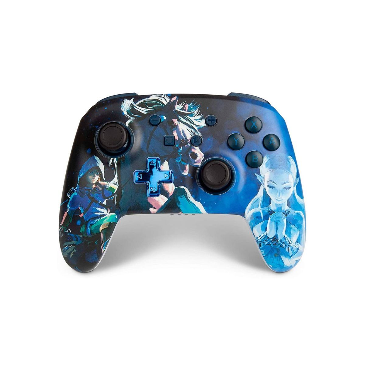 NINTENDO - Mando Pro Control Inalambrico Zelda Blue POWERA