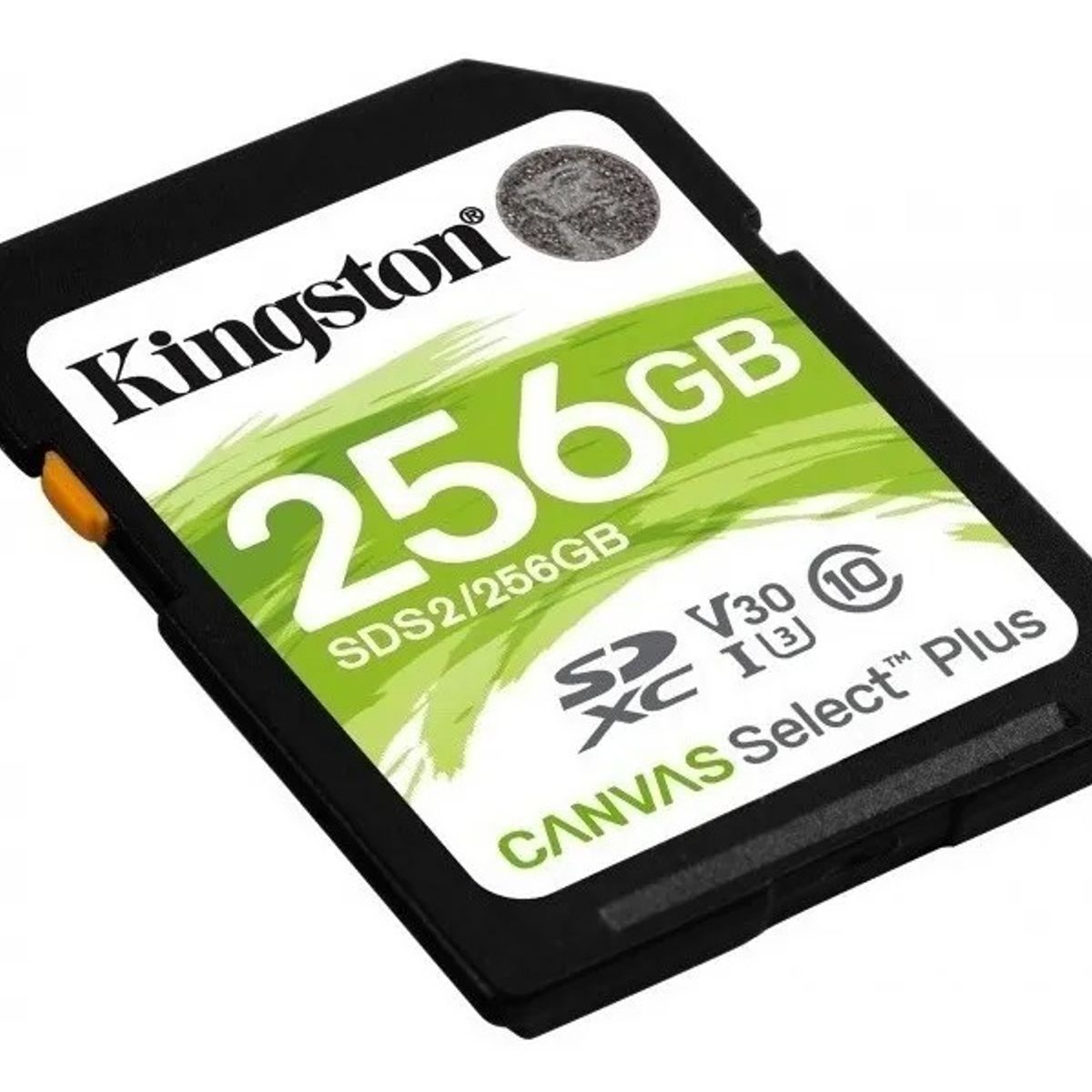 KINGSTON - Memoria  SD 256 GB Kingston Canvas Select Plus Camara
