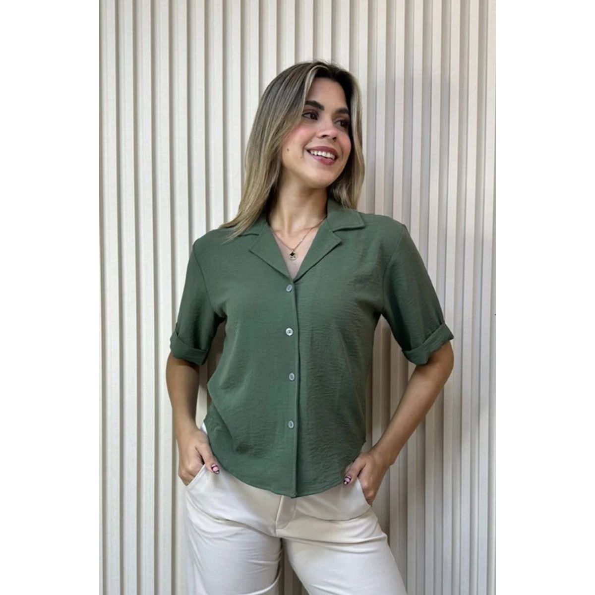 AMARELLY - BLUSA PARA MUJER FLOR
